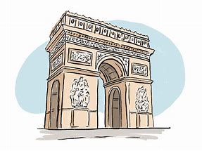 Image result for Arc De Triomphe Cartoon