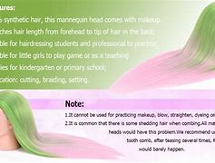 Image result for Blonde Hair Mannequin Head