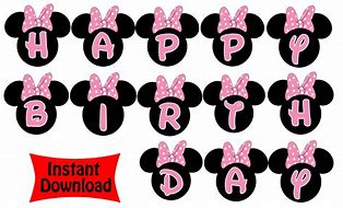 Image result for Minnie Mouse Banner