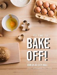 Image result for Bake Off Poster Template