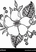 Image result for Flower Leaf Drawing