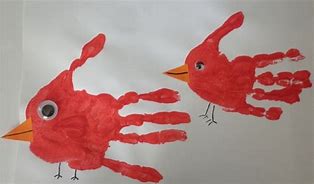 Image result for Handprint Birds