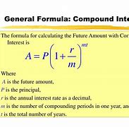 Image result for What Is Compound Interest Formula