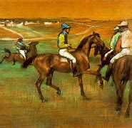 Image result for Edgar Degas Race Horses