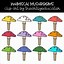 Image result for Whimsical Mushrooms Clip Art