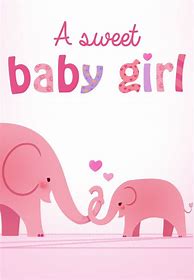 Image result for Baby Girl Cards Blank