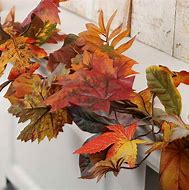 Image result for Fall Leaves Garland