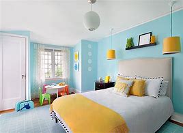 Image result for Pink Yellow and Blue Bedroom Ideas