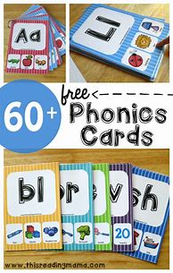 Image result for Phonics Cards Printable Themed