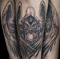 Image result for Fallen Angel Arm Tattoo