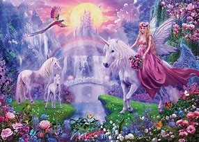 Image result for Fairies Riding Unicorns