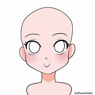 Image result for Anime Head Base Drawing