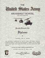 Image result for Air Assault Certificate