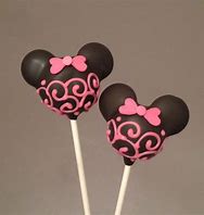 Image result for Mini Mouse Cake Pops