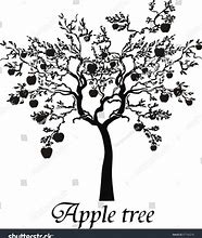 Image result for Apple Tree Silhouette Vector