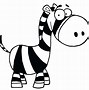 Image result for White Black Zebra Clip Art