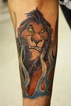 Image result for Scar Lion Tattoo