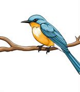 Image result for Bird On Branch Graphic