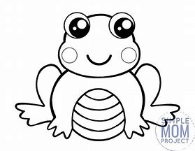 Image result for Frog Print Out Coloring Pages