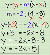 Image result for Point-Slope Form Example Problems