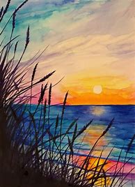 Image result for Nature Painting Ideas for Beginners