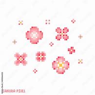 Image result for Cherry Blossom Pixel Art HD at Night