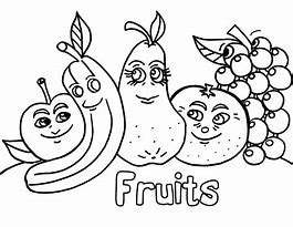 Image result for Fruit Color Pages