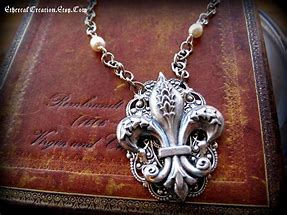 Image result for Fleur De Lis Necklace