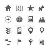 Image result for Different Map Icons