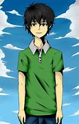 Image result for Brown Curly Hair Anime Boy