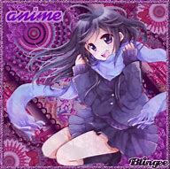 Image result for Light Purple Anime Girl