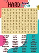 Image result for Hardest Number Word Search