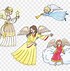 Image result for Religious Christmas Angels Clip Art