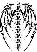 Image result for Tribal Devil Wings Drawings