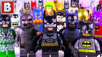 Image result for Every LEGO Batman Minifigure