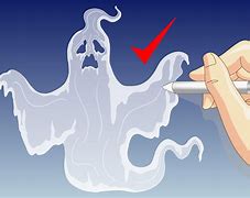 Image result for Ghost Skull Drawing