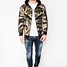 Image result for Camo Zip Up Hoodie