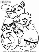 Image result for Angry Birds Easter Colouring Pages