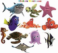 Image result for Finding Nemo Stickers for Kids