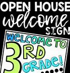 Image result for Large Open House Signs with Big White Arrow