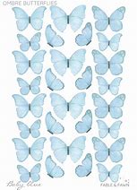 Image result for Blue Floral Wall Decals