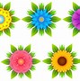 Image result for Abstract Flower Clip Art