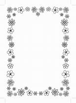 Image result for White Flower Border