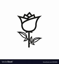 Image result for Simple Rose Icon