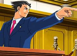 Image result for Ace Attorney Objection Perler Beads