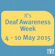 Image result for Deaf Awareness