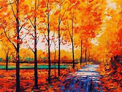 Image result for Fall Tree Desktop Painting