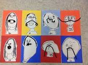 Image result for Self Portrait Art Projects for Kids