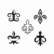 Image result for Steel Fleur De Lis