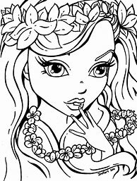 Image result for Flower Girl Coloring Pages